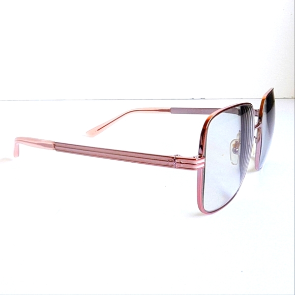 Tory Burch Rose Gold Pink Rectangular Eyeglass Frames TY 1070 🩷 - Picture 6 of 14